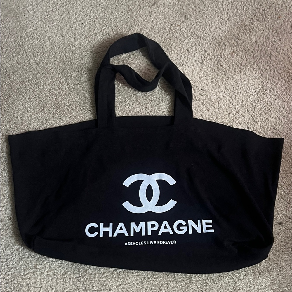 ALF medium sized champagne tote